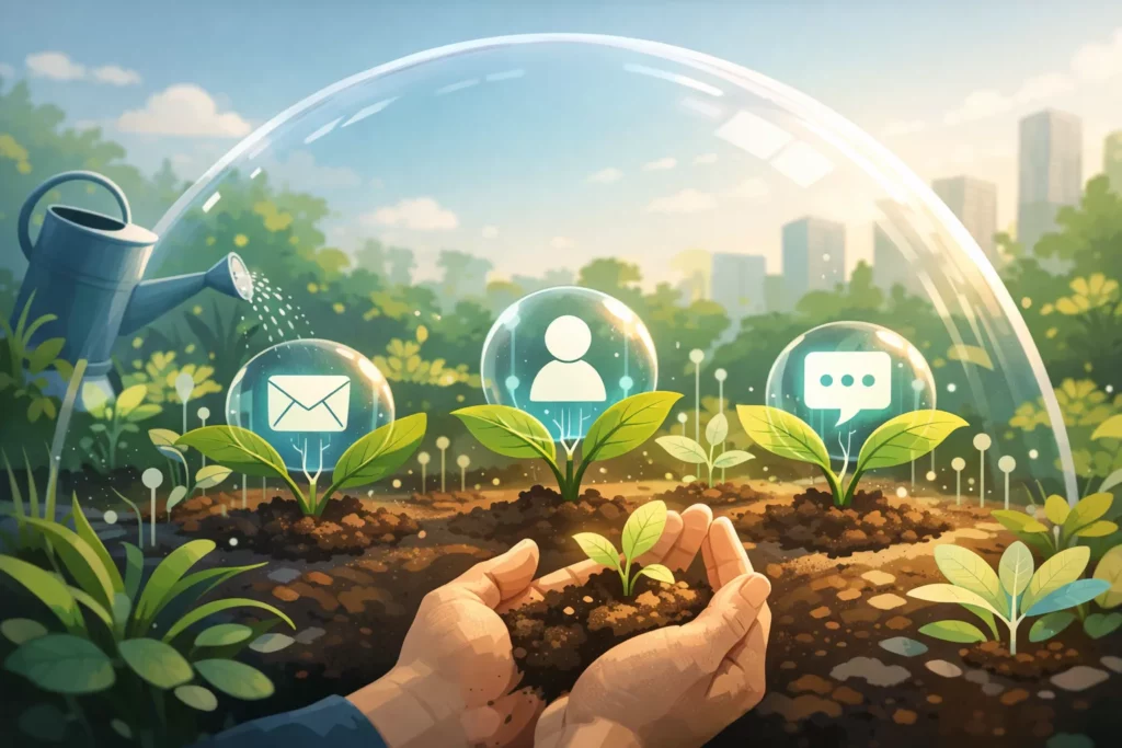 Cgatgpt - Jardin futuriste de la politique de confidentialité